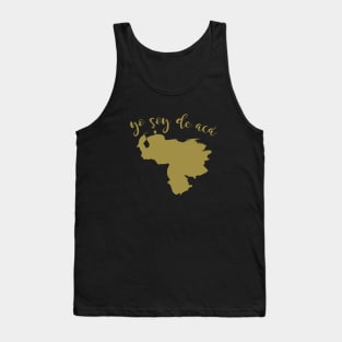 Yo soy de acá Gold Tank Top